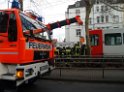 KVB Zug entgleist Koeln Suelz Suelzguertel P010